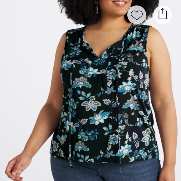 Beacon Tops - Beacon Floral Tank Top